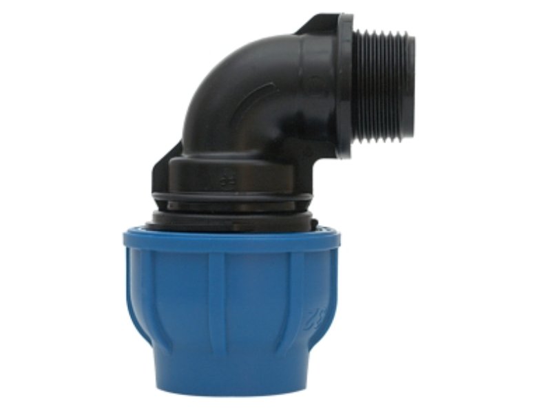 Irritec Metric Male Elbow 50mm x 50mm BSP