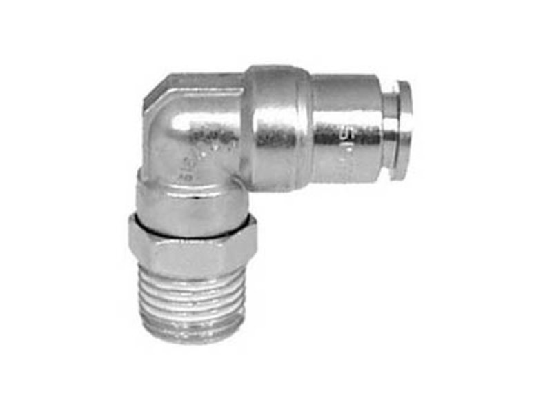 Metal Male Elbow 8mm x 1/8in BSP
