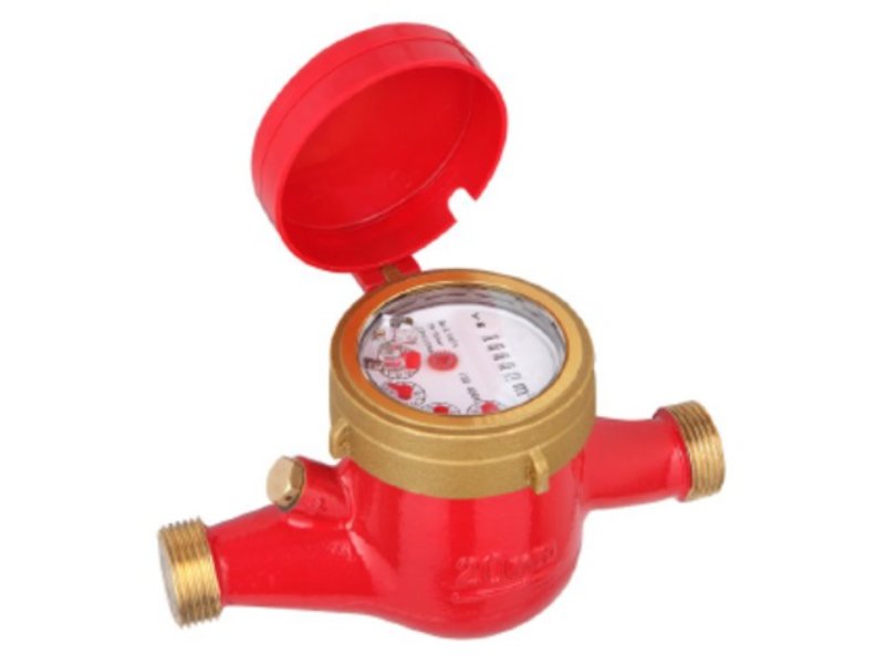 BIL Hot Water Meter 50mm 10L Pulse 10L c/w Coupling Set