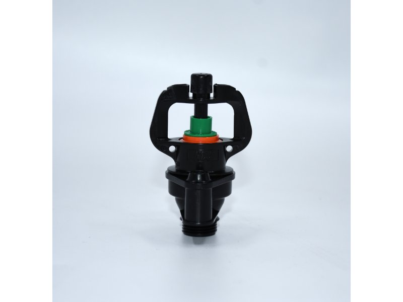NDJ 2002 PC 70 L/hr Orange Nozzle Green Inverted Swivel 4/7 Barbed Base