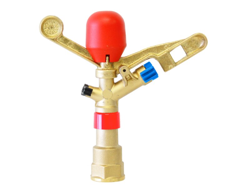 Naan 233B-F 20mm Female c/w 4.5 Brown x 2.5mm Grey nozzles - Red Sleeve