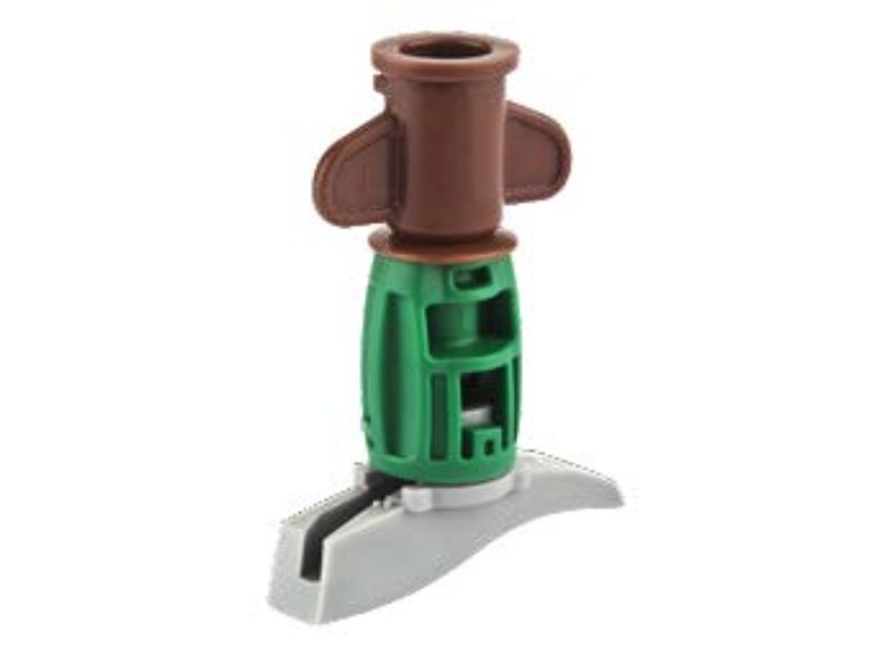 NDJ GreenSpin 120 L/hr Orange Nozzle Grey Swivel Press Fit