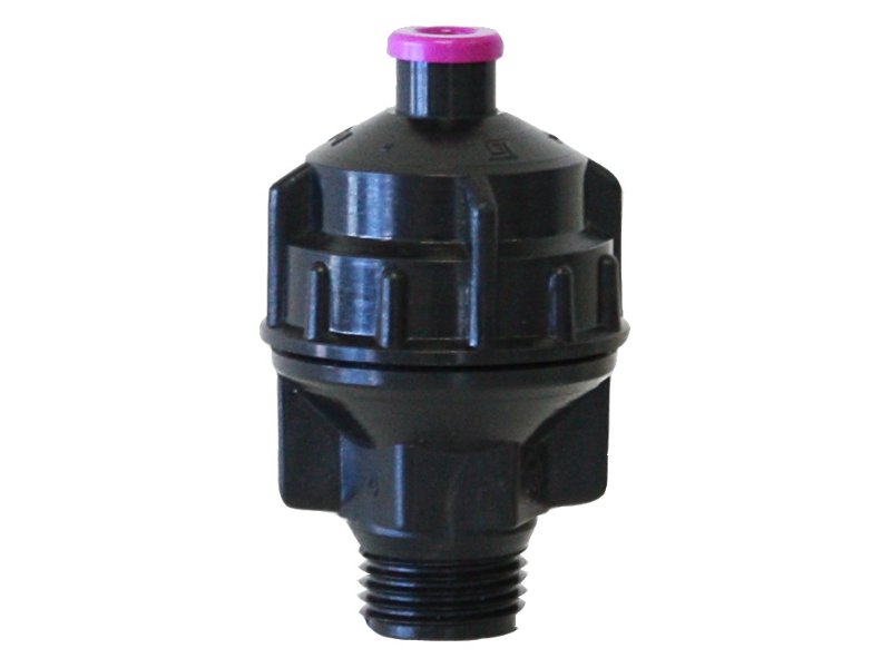 Naan Mamkad 15mm Male Regulated 270 lph Black Nozzle
