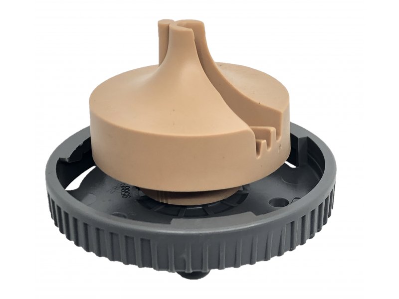 S3000 Cap/ Plate Assy - Beige Plate (Small Noz)