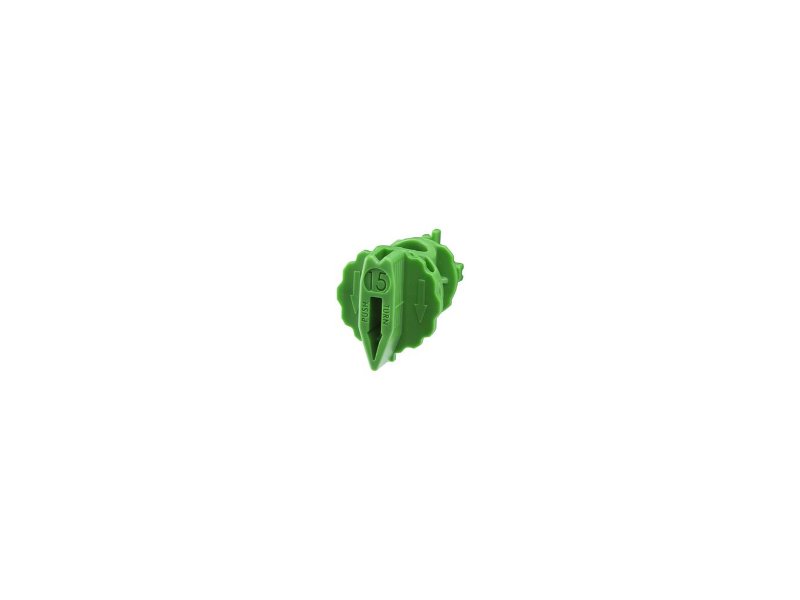 Nelson 3NV #15 Nozzle LIME-S (For Nelson 3030 Body)(Scalloped)