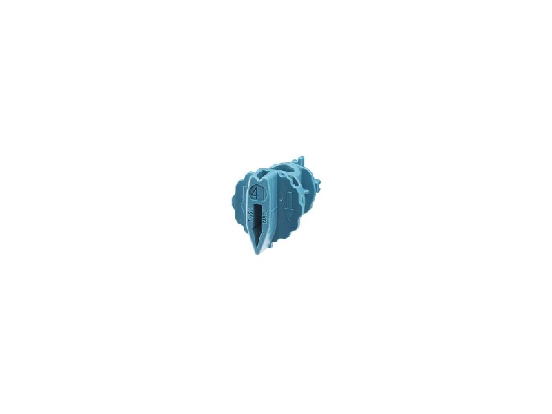 Nelson 3NV #41 Nozzle DARK TURQUOISE-S (For Nelson 3030 Body)(Scalloped)