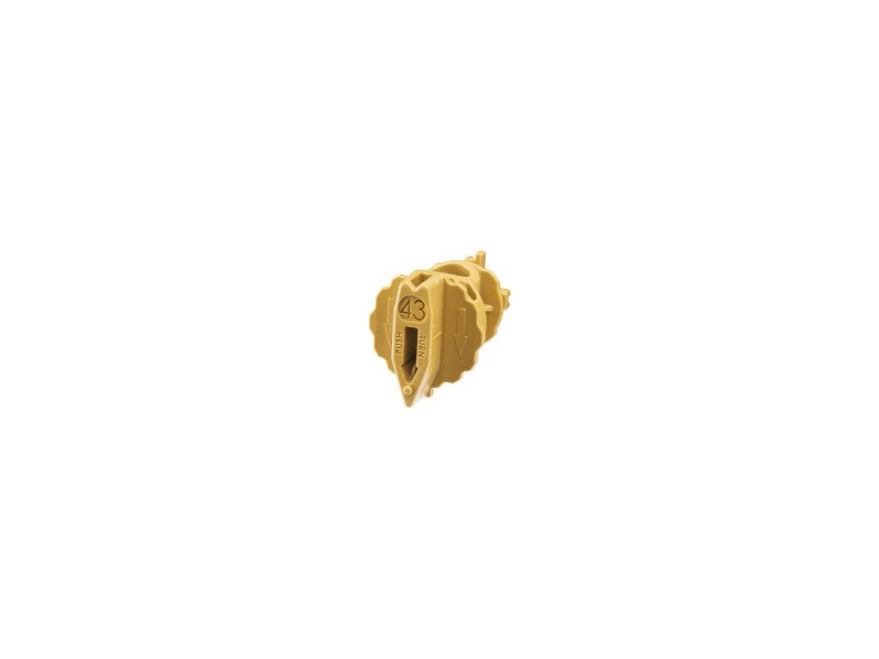 Nelson 3NV #43 Nozzle MUSTARD-S (For Nelson 3030 Body)(Scalloped)