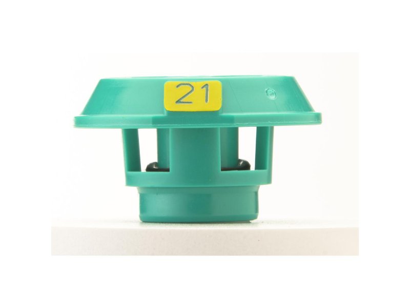 Nelson 3TN Nozzle (#21) Turquoise/Yellow