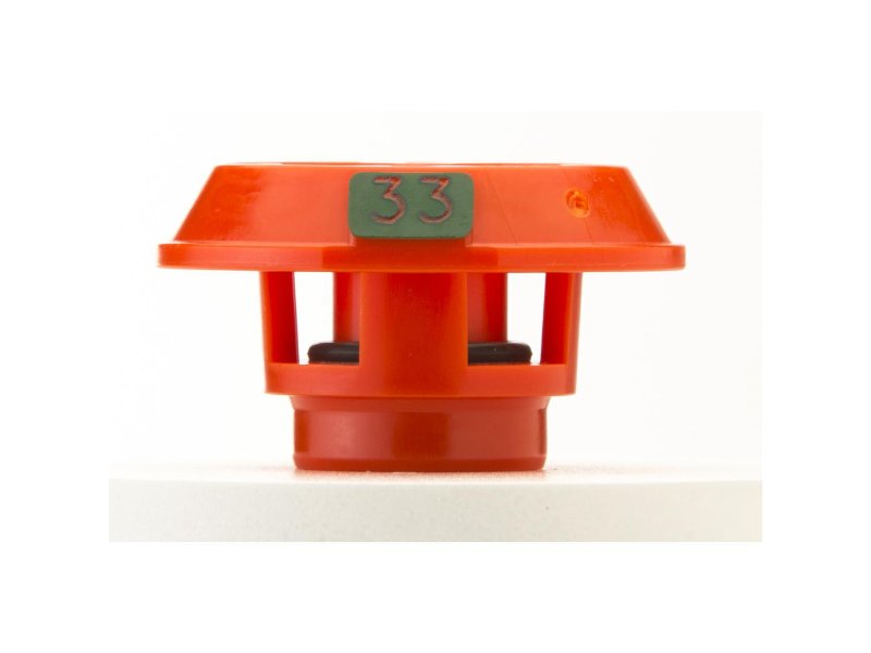 Nelson 3TN Nozzle (#33) Orange/Dark Green
