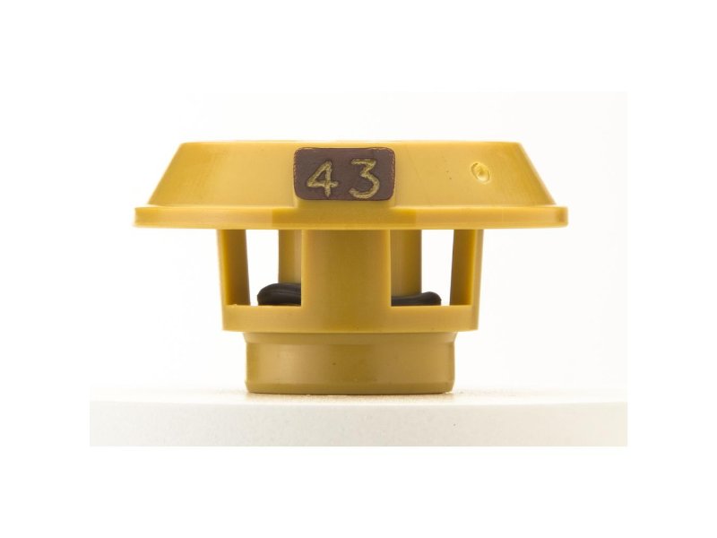 Nelson 3TN Nozzle (#43) Mustard/Maroon