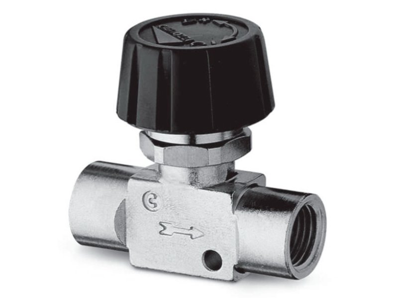Needle Valve 1/4 Brass Globe