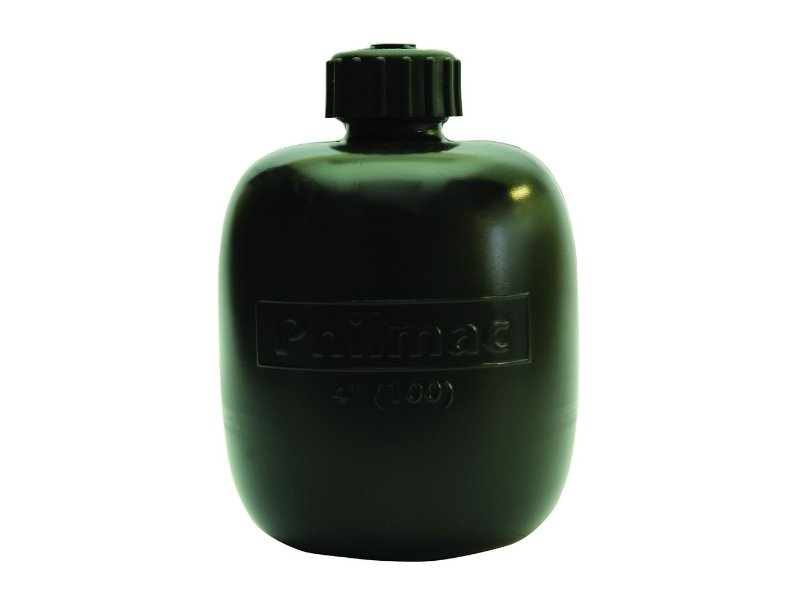 Philmac Float 100mm (4") Black c/w 5/16" BSW Thread