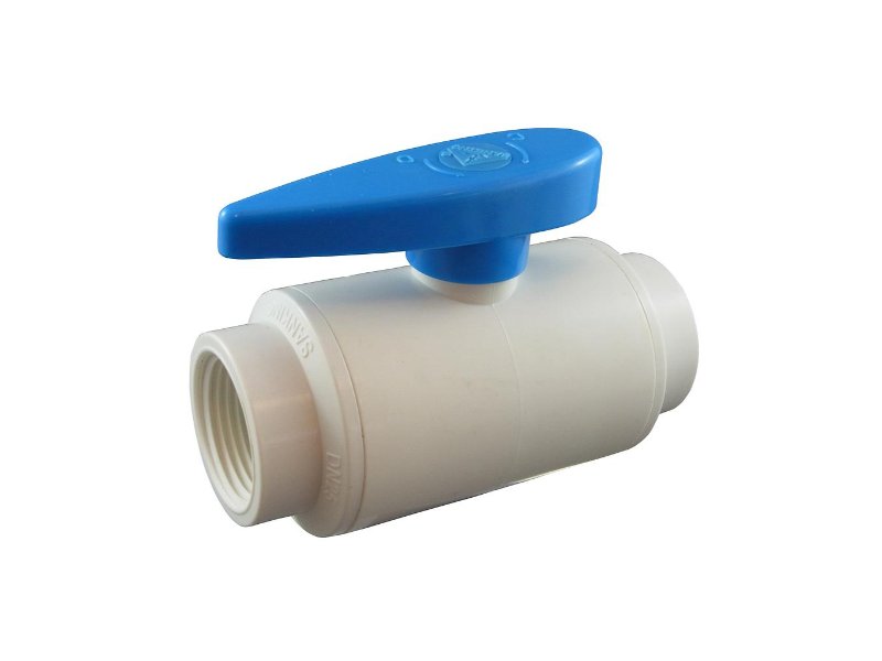 Sanking PVC Ball Valve 25mm BSPF