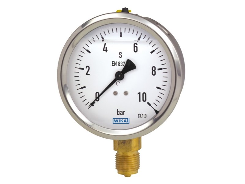 Pressure Gauge 63mm 0 to 2500kPa Bottom Entry
