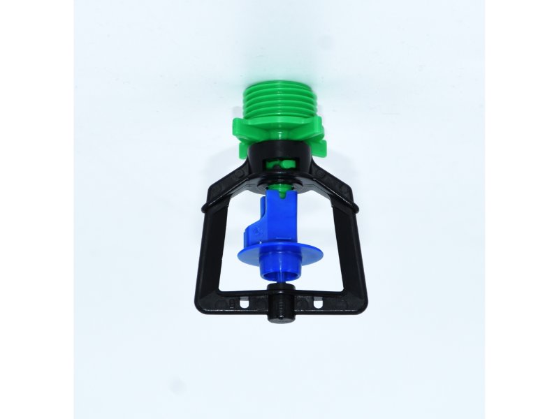 Rondo Inv Sprinkler Green 10mm Base 75 l/h - Blue Rotor