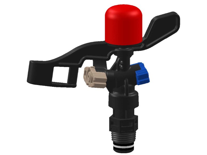 Rolland Plastic Impact 15mm Male Full Circle 8 Degrees c/w 2.2mm Nozzle x Plug
