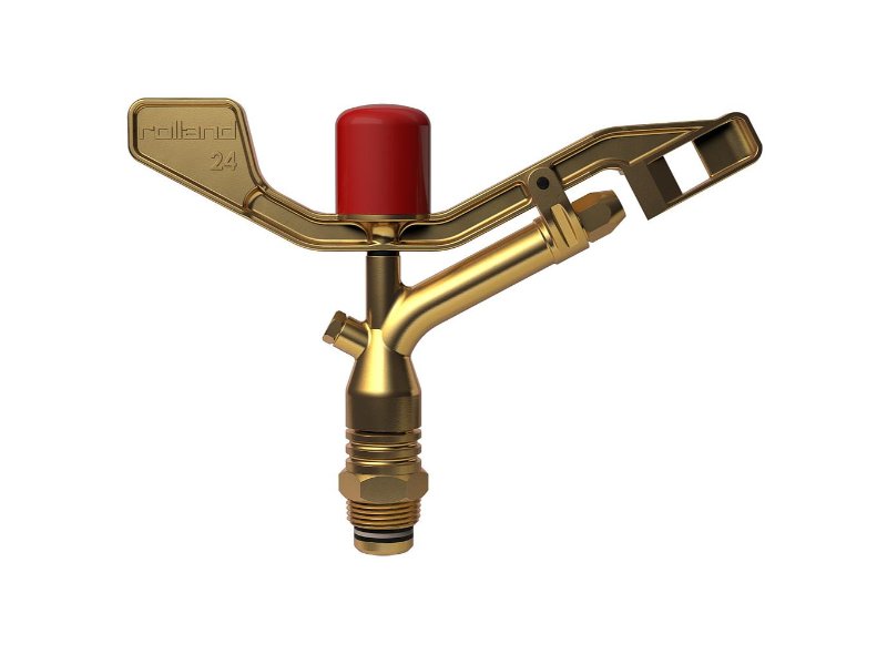 Rolland Brass Impact 25mm Male Full Circle - High