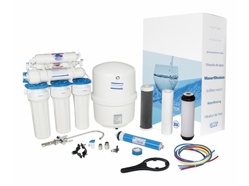 Aquafilter 6-Stage Reverse Osmosis System c/w Tank