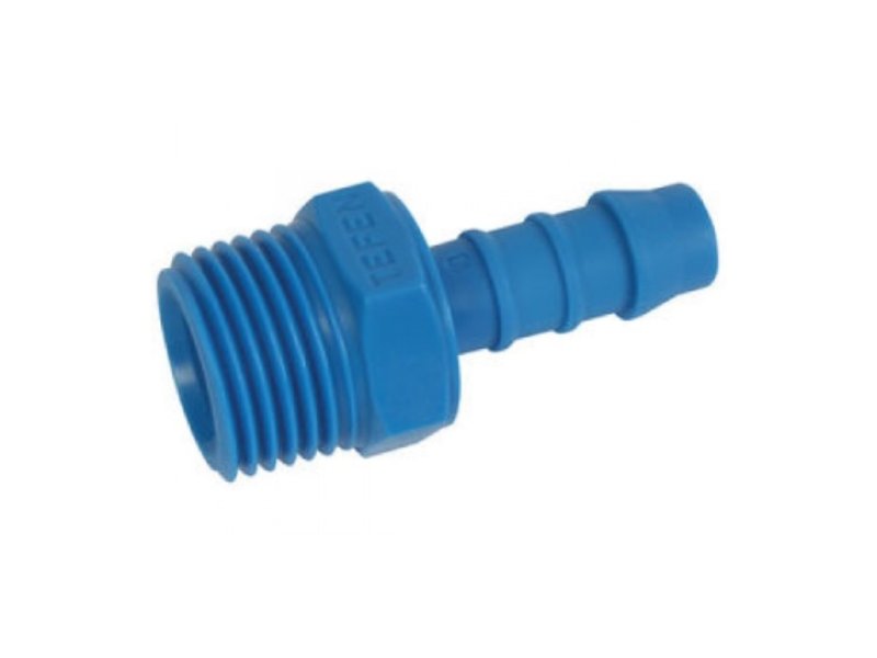 Tefen Male Hose Tail 15mm