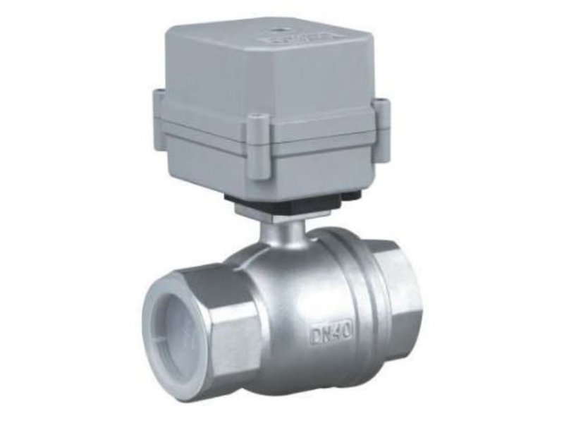 304SS Ball Valve 25mm c/w 9-24VAC/DC Actuator N/C