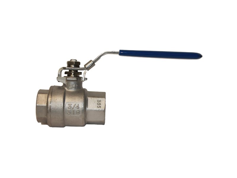 WSP 304 S/Steel Ball Valve 2 Piece 50mm