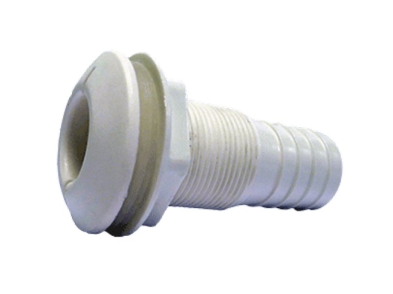RX Tank Fitting 25mm Barb (White)
