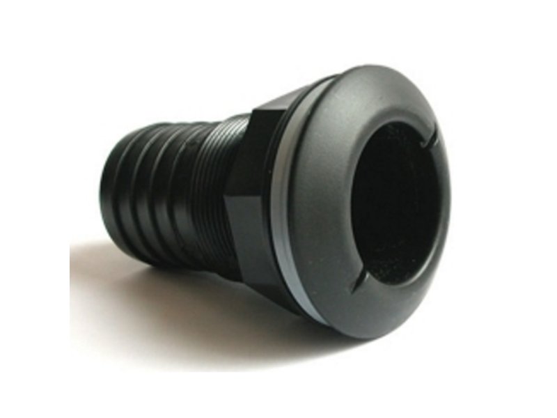 RX Tank Fitting 40mm Barb (Black)