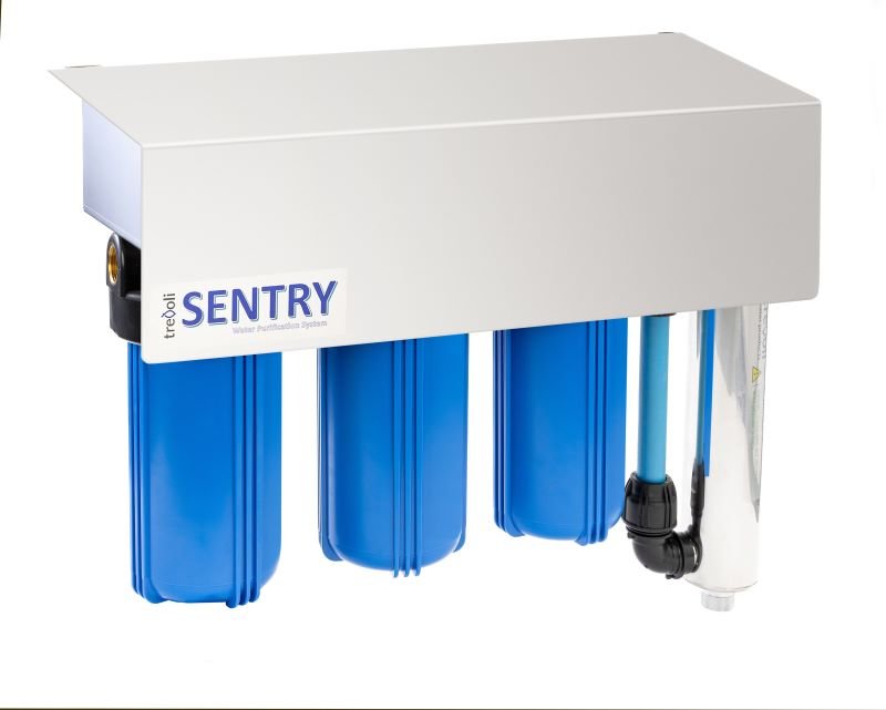 Trevoli Sentry 103 water filtration system Left Hand Entry Right Hand Entry