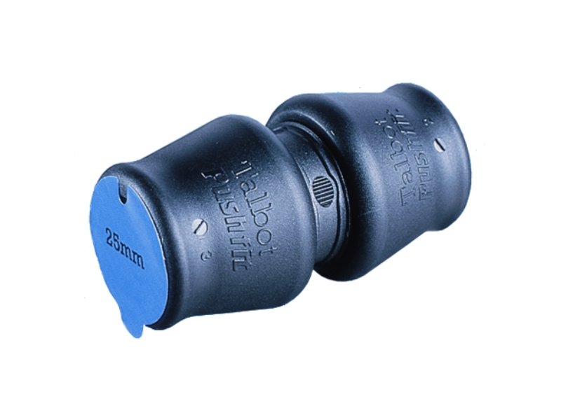 Talbot Pushfit Metric Connector 25mm (E2825)