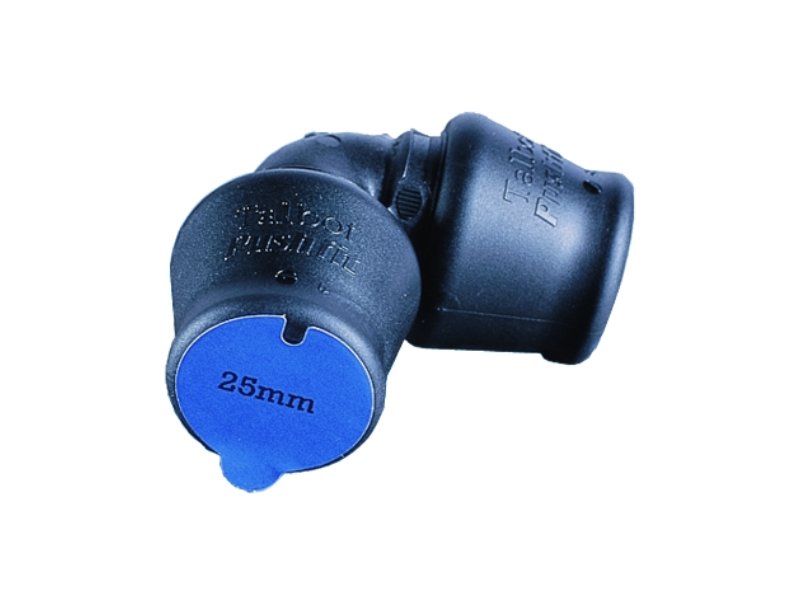 Talbot Pushfit Metric Elbow 40mm 90 Degree (E8453)