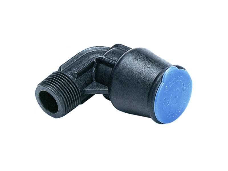 Talbot Pushfit Metric Male Elbow 25 x 20mm BSP (E4670)