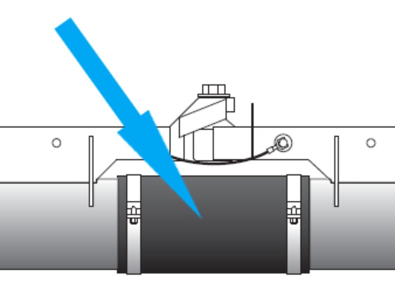 Valley 6in Flex joint hose - standard