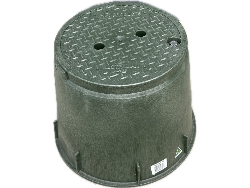 HR Commercial Valve Box Round 250mm x 255mm Deep