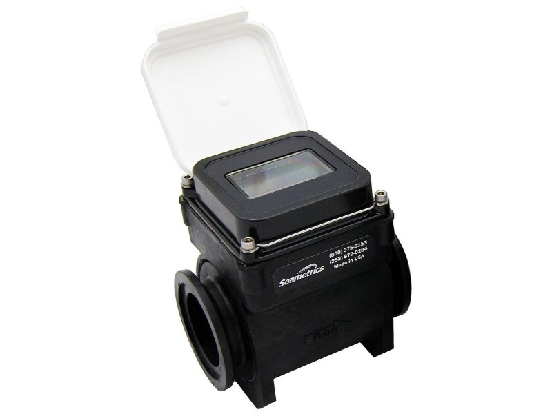 Seametrics WMP104 Plastic Bodied Mag Meter 25mm NPT Battery Powered